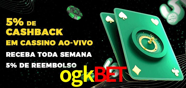 Promoções do cassino ao Vivo ogkbet
